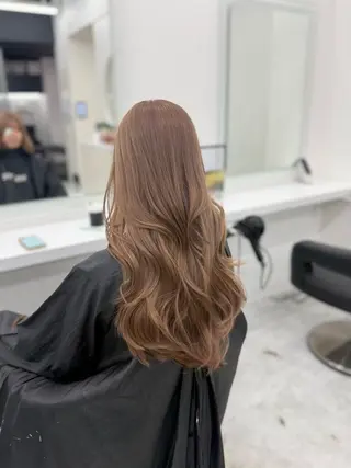 ロング カラー 🥂上品ワンホンヘア 🥂nozomiのヘアスタイル