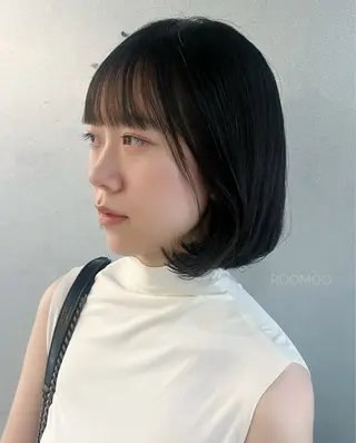 ショート 韓国ボブ/ハッシュ カットKIRAのヘアスタイル