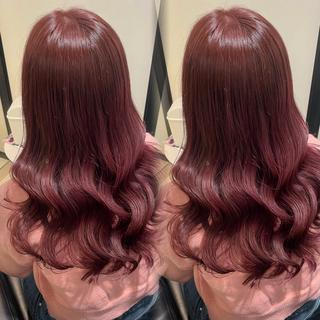 ロング カラー ブリーチなしカラー kana🐱のヘアスタイル