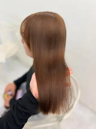 ロング カラー ヘアアレンジ 透明感カラー🎀艶髪 Anju/渋谷🎀のヘアスタイル