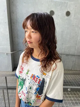 パーマ 🌈メンズパーマ🌈 メンズカットアリサのヘアスタイル