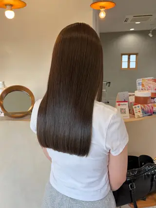 ロング 真弓 理沙/艶カラーのヘアスタイル
