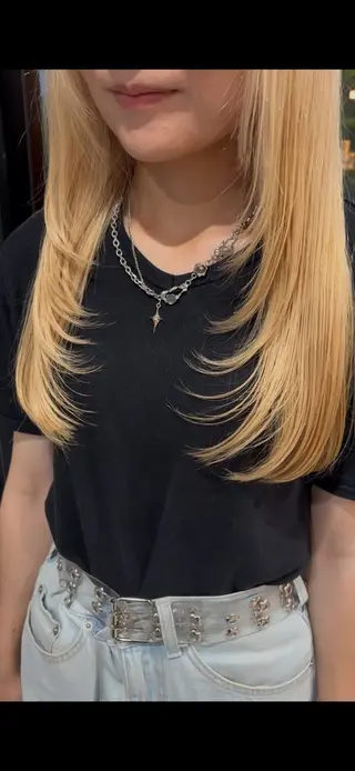 ロング 池田 なな美のヘアスタイル