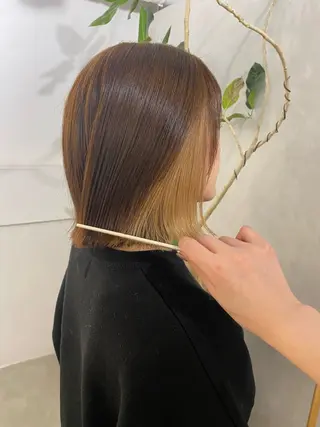 ミディアム 新宿🫧ボブ 特化🐕Amiのヘアスタイル