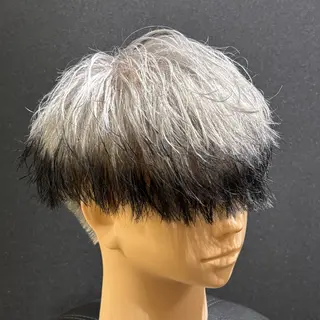 カラー メンズ メンズ特化カットパー マカラー坂田柊のヘアスタイル