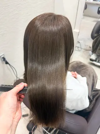 ロング カラー 川又 心那のヘアスタイル