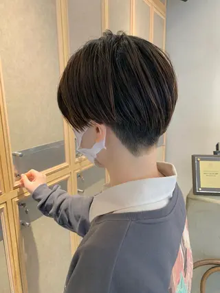 ショート チバ タクミのヘアスタイル