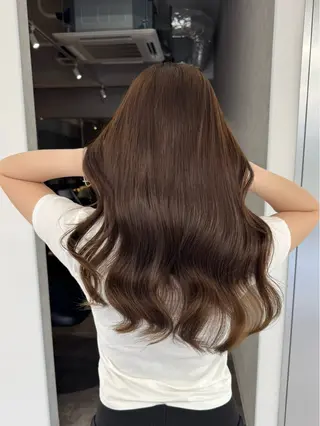 ロング Rita/髪質改善/ ブリーチなしWカラーのヘアスタイル