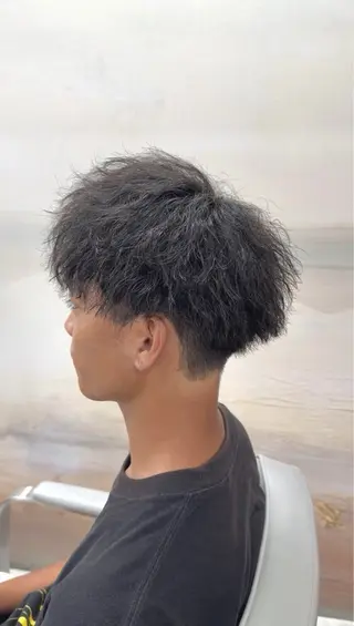 パーマ メンズ メンズ特化ツイスパ 朝ラクセット 颯のヘアスタイル