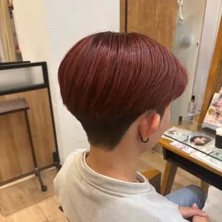 カラー メンズ 新原 陽那のヘアスタイル