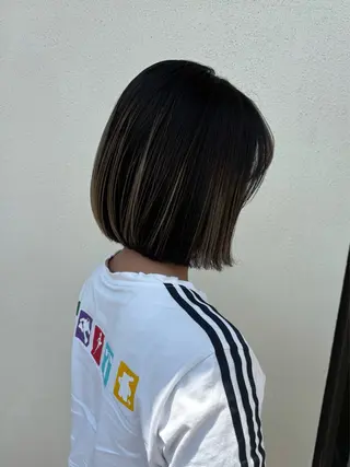ショート カラー ROCCA hair eje. 千晴のヘアスタイル