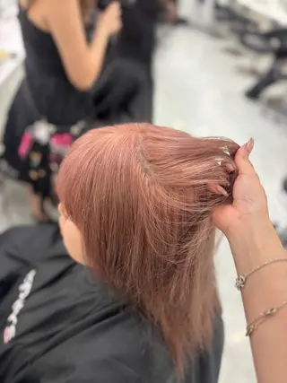 カラー 🎀ツヤ髪✖︎ 暖色🎀RYUKAのヘアスタイル