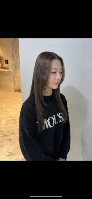 ロング バッサリカット募集中 星川まお𝜗𝜚のヘアスタイル