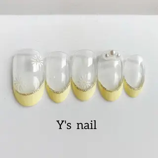 ネイル 手書きが得意🖌️ Y’s  nailのネイルデザイン