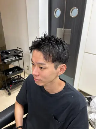 ショート メンズ 芦分 裕太のヘアスタイル