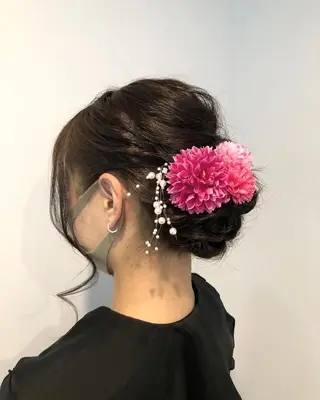 hair care ACRO店長 谷のヘアスタイル