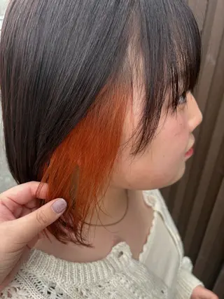 ミディアム 衛藤 澄玲のヘアスタイル