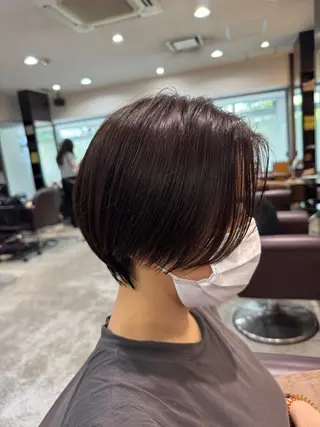 ショート カラー お悩み改善 美容師✂鷲田竜也のヘアスタイル