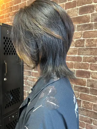 ショート メンズ 久木原 ゆりのヘアスタイル