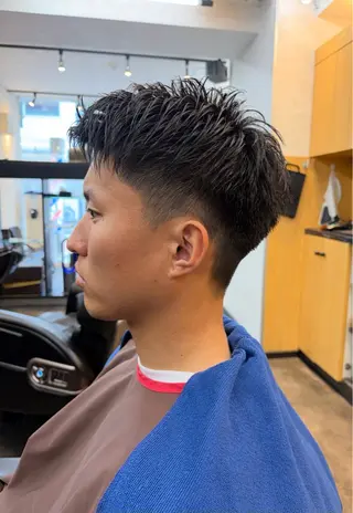 ショート 【癒しのバーバー】 小野寺のヘアスタイル