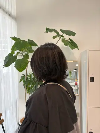 ショート パーマ 草場 遼子のヘアスタイル