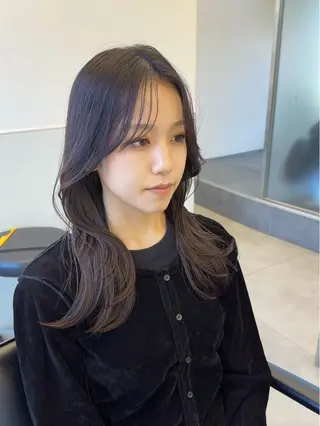ロング 韓国ヘア🇰🇷 スズキのヘアスタイル