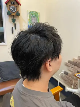 ショート メンズ ナチュラルスタイル ☘️🌴MITA🌴のヘアスタイル
