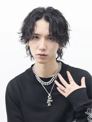カラー パーマ ヘアアレンジ メンズ メンズ特化❤️🔥 RIKU❤️🔥のヘアスタイル