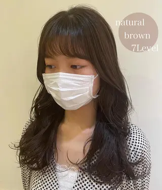 ロング カラー 清水 ちひろ ✄トップスタイリストのヘアスタイル