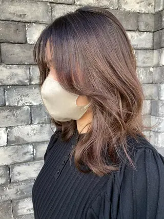 ミディアム カラー ✂️似合わせの魔術師 石田一樹✂️のヘアスタイル