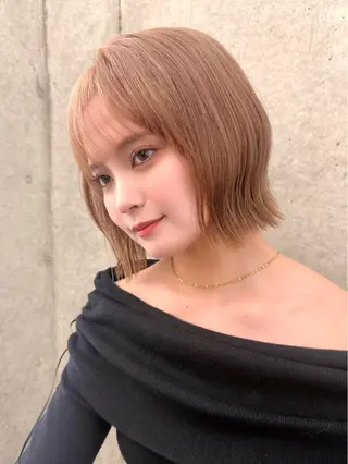 ミディアム 髪質改善🦋韓国ヘア /艶髪カラー/ゆうとのヘアスタイル