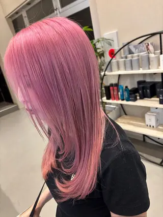 ロング ［ステレオ知立］岡田 ウルフ✂️のヘアスタイル