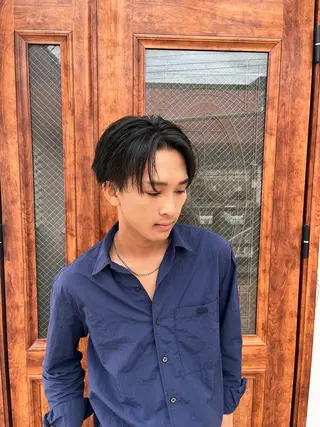 ショート メンズ メンズカットパーマ /FIKAスズキのヘアスタイル