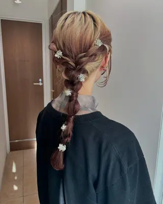 ヘアアレンジ 西山梨々【7月末 で掲載終了します】のヘアスタイル