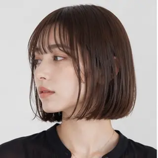 ミディアム カット特化 /BLUET/新宿のヘアスタイル