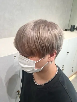 カラー メンズ カットマン💎& 透明感カラー✨レオのヘアスタイル