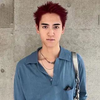 ショート カラー メンズ 鈴木 隼人のヘアスタイル