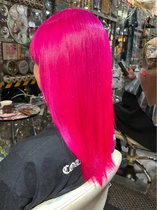 セミロング カラー メンズ KOYA ｺﾔのヘアスタイル