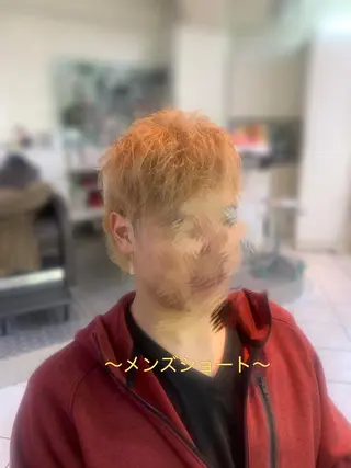 ショート カラー メンズ ~増田 勇輝~のヘアスタイル
