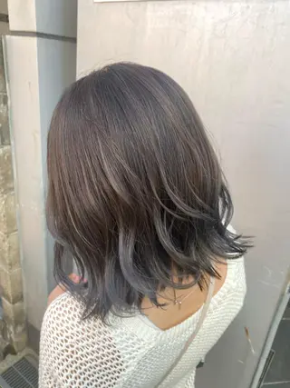 ミディアム カラー Luzir⭐︎ GEN⭐︎のヘアスタイル
