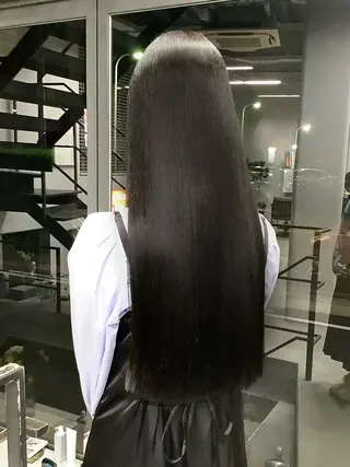 ロング 御器所／髪質 改善カラー／まりえのヘアスタイル