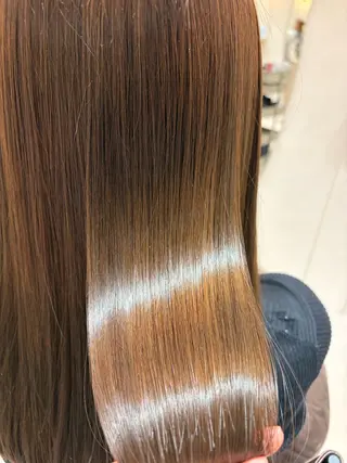 ロング カラー 菅原 渚のヘアスタイル