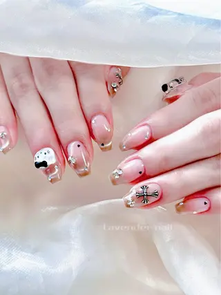 ネイル Lavender nail·中島公園のネイルデザイン