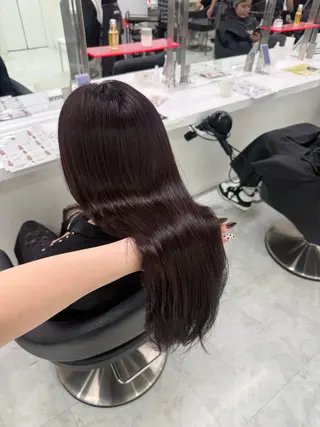 ロング カラー ヘアアレンジ 暖色/ブリーチなし カラー/Anri🌹のヘアスタイル