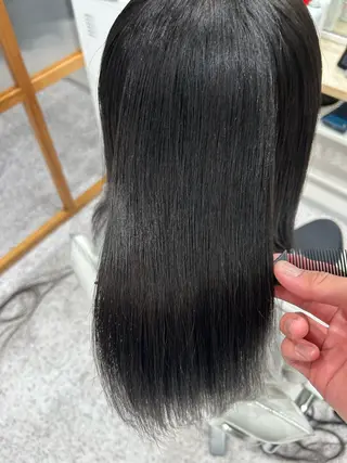 ロング 髪質改善 メンズパーマゆうひのヘアスタイル