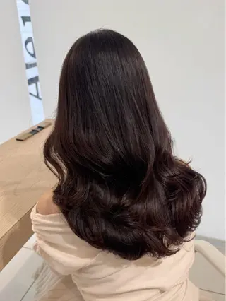 ロング カラー ゆな/髪質改善 ・透明感カラー🎀のヘアスタイル
