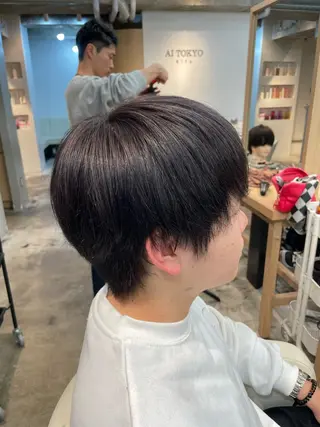 カラー メンズ 髪質改善×垢抜けヘア │まさとのヘアスタイル