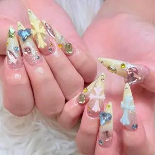 ネイル ANH ゴテゴテネイルのネイルデザイン
