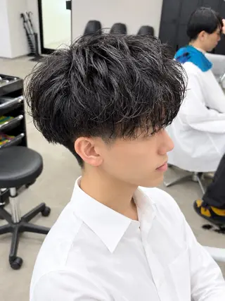メンズ 保立メンズカット 船橋駅メンズパーマのヘアスタイル