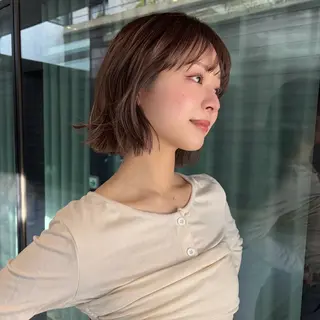 ショート 🌸透明感/レイヤー / 栗林 彩🌸のヘアスタイル